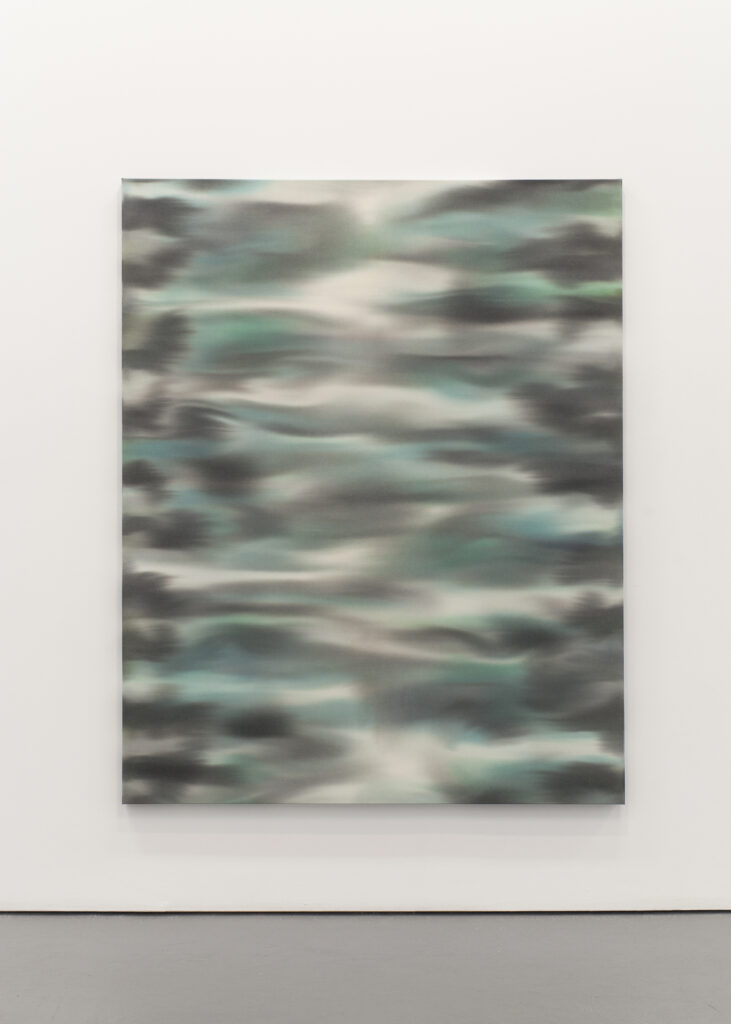 Eau courante # 4 Acrylic on cotton canvas 70 x 56 pc, 2018